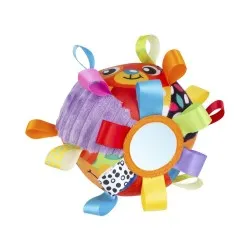 Звъняща мека топка с етикети Playgro 3м+