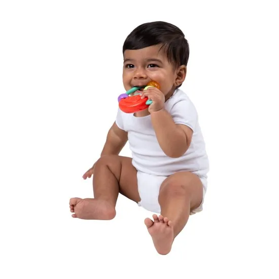 Дрънкалка ябълка Playgro, 0м+