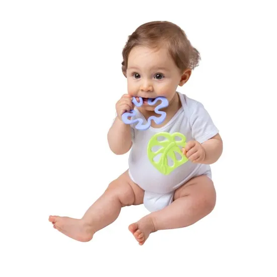 Гризалка листо и цвете Playgro, 0м+
