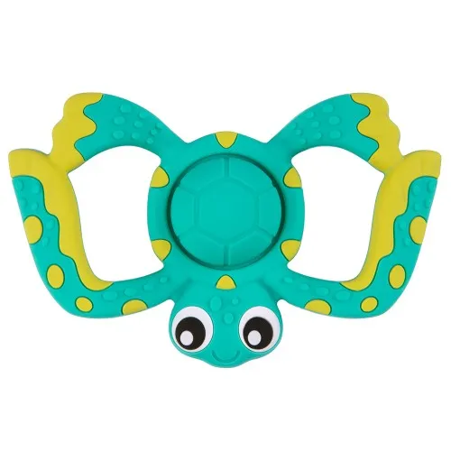 Силиконова гризалка Костенурка с пукаща черупка Popper Playgro 6м+