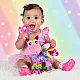 Активна играчка розов еднорог Playgro Refresh 0м+ с удобен ринг за закачане