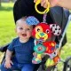 Активна играчка цветно Куче Пени Playgro 0м+ с удобен ринг за закачане