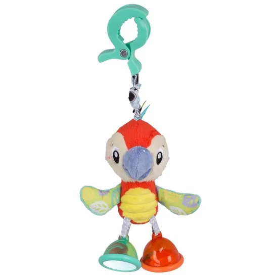 Висяща играчка Папагалче Мио Playgro 0м+ с щипка за закачане