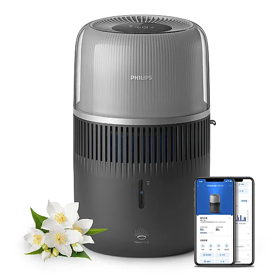 Овлажнител за въздух HU5710/03 серия 5000 Philips Air режим Quick Dry