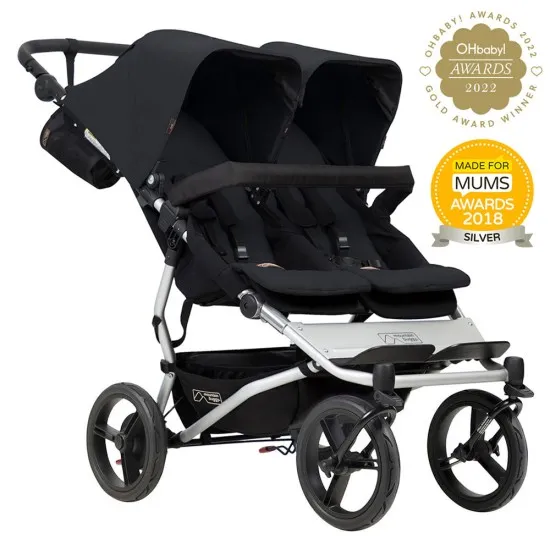Mountain Buggy Количка Duet v3 черен