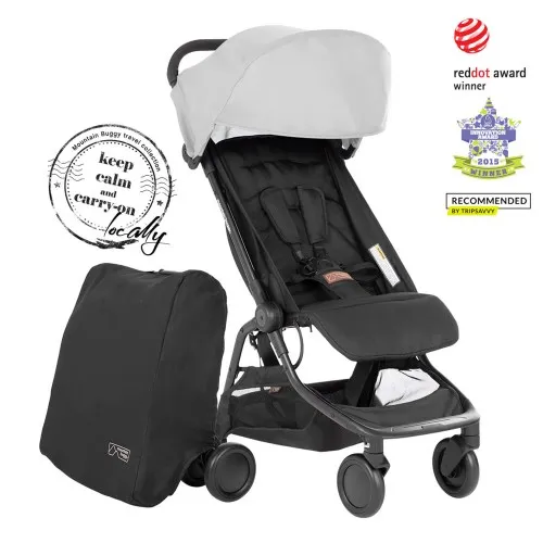 Количка Nano V3 Mountain Buggy сив