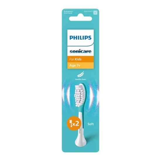 Глава за за детска електрическа четка за зъби Philips Sonicare 2 бр. синя 7+