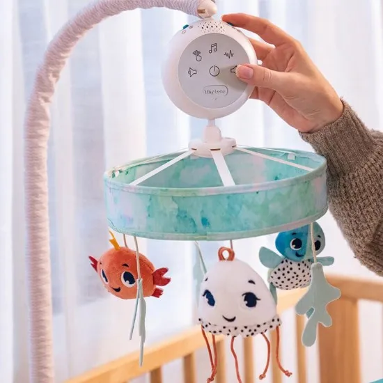 Музикална въртележка Musical Luxe Mobile Ocean Tiny Love, 0м+
