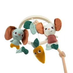 ЕКО Дървена въртележка Garden of Adventures Tiny Love 0-5м