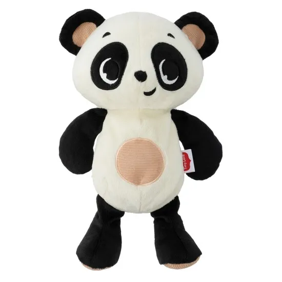 Музикална плюшена играчка Панда за гушкане с бял шум и светлина Black&White Decor Tiny Love 0м+, с 8 нежни мелодии