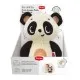 Музикална плюшена играчка Панда за гушкане с бял шум и светлина Black&White Decor Tiny Love 0м+, с 8 нежни мелодии