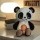 Музикална плюшена играчка Панда за гушкане с бял шум и светлина Black&White Decor Tiny Love 0м+, с 8 нежни мелодии