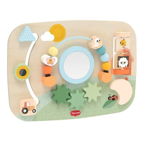 Дървена дъска с активности Farmers Funday Tiny Love 9м+
