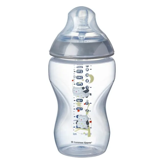 Tommee Tippee Шише за хранене 340мл, бухал, момче, 42269775