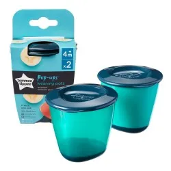 Големи контейнери за храна 2 бр. Tommee Tippee 120 мл