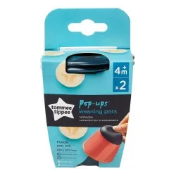 Големи контейнери за храна 2 бр. Tommee Tippee 120 мл