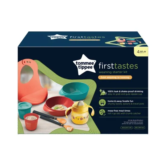Стартов комплект за захранване от 8 части, First Tastes Tommee Tippee, 44662971 