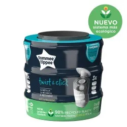 Касета за хигиенен кош Tommee Tippee Twist&click комплект от 3 броя