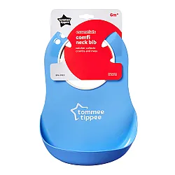 Мек лигавник COMFI BIB Tommee Tippee син 6 м+