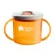 първа детска чаша, Tommee Tippee, оранжева, 4м+ 