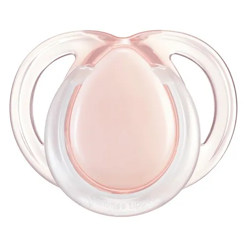 Залъгалки Tommee Tippee Night Time 0-6м розови 2 бр С НАРУШЕНА ОПАКОВКА