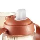  Неразливаща се чаша с мек накрайник SOFT SPOUT Tommee Tippee, 150мл, розова с декорация лисиче