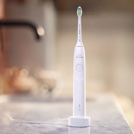 Електрическа четка за зъби Next-Generation Philips Sonicare Серия 5300, бяла