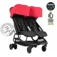Количка за близнаци Nano duo v1 Mountain Buggy, червена