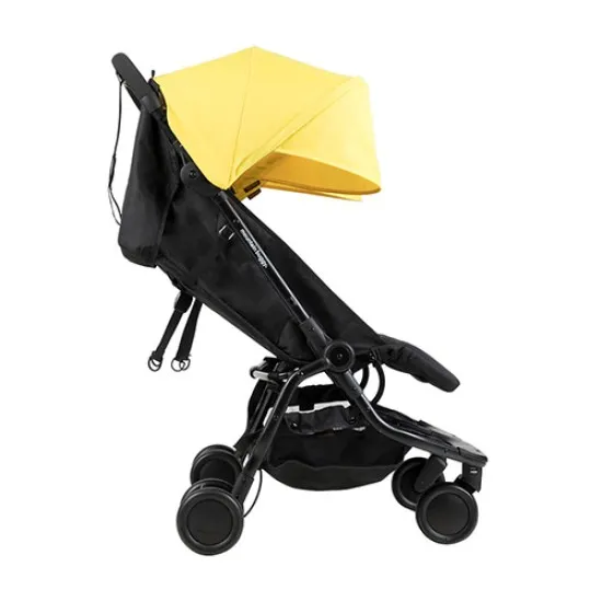 Количка за близнаци Nano duo v1 Mountain Buggy, червена
