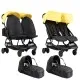 Количка за близнаци Nano duo v1 Mountain Buggy, червена