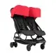 Количка за близнаци Nano duo v1 Mountain Buggy, червена