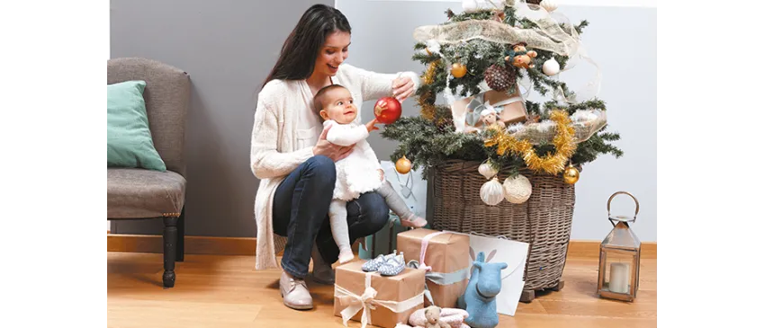 Коледна топка Baby Art: Уникален подарък и вечен спомен за празниците